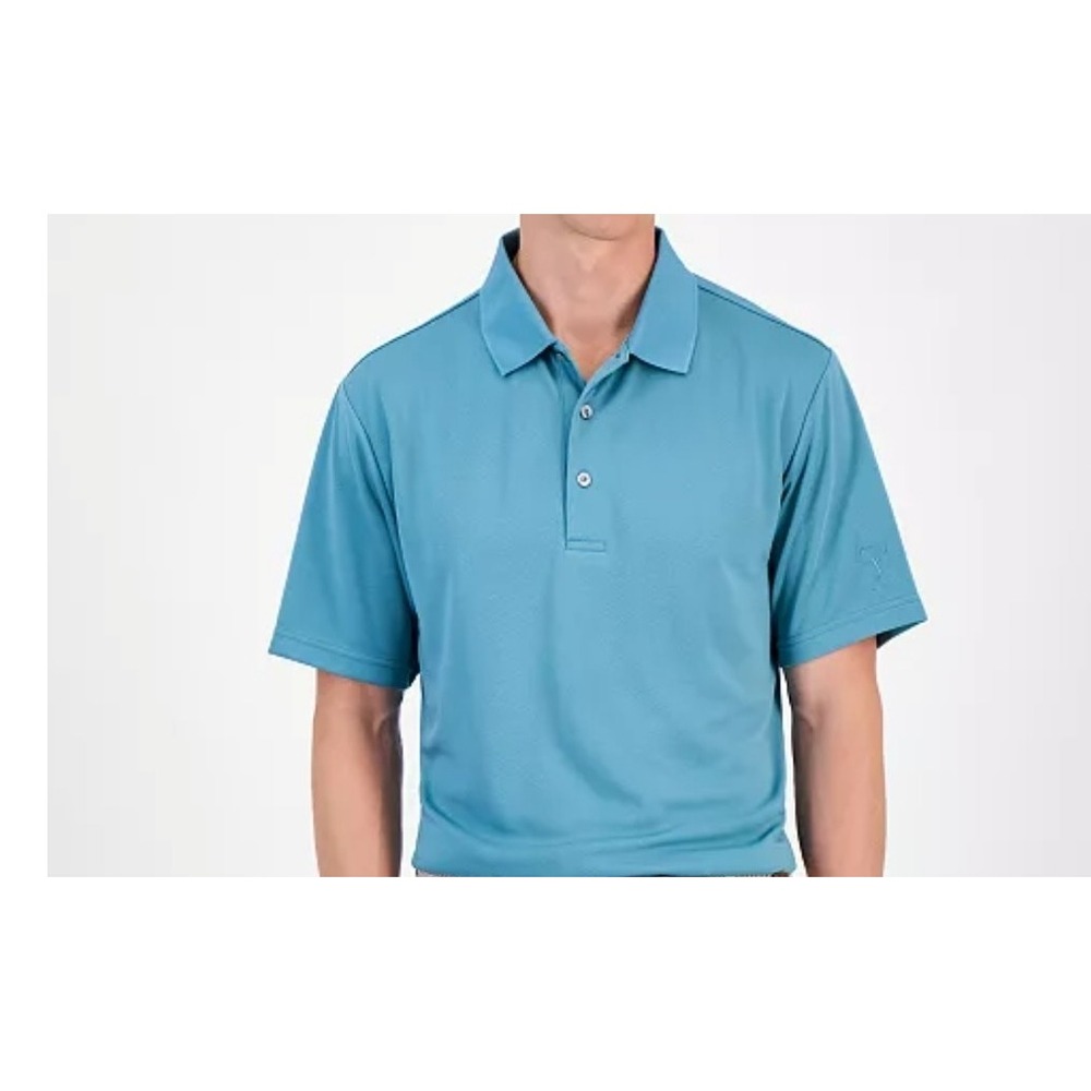 Airflux Men's Blue  PGA Tour Golf Polo Shirt Size SMALL MSRP: $50 Free Ship